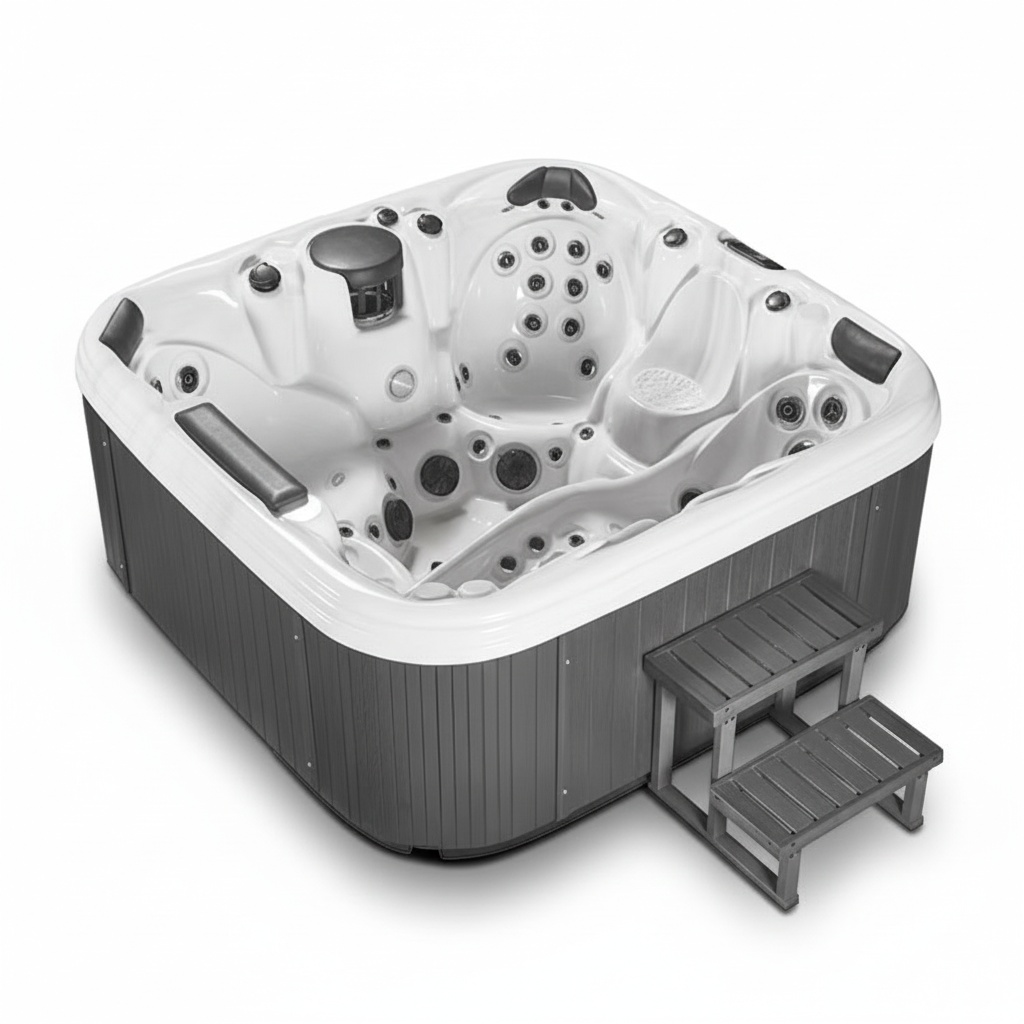 Hot Tub - 6 Kişilik Sıcak Küvet Spa, Dayanıklı
