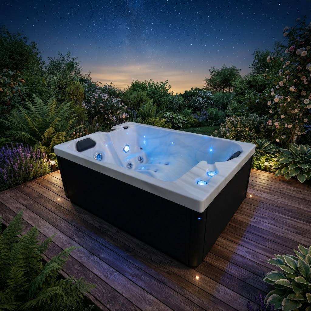 Hot Tub - 2 Kişilik Açık Hava Jakuzisi Lüks