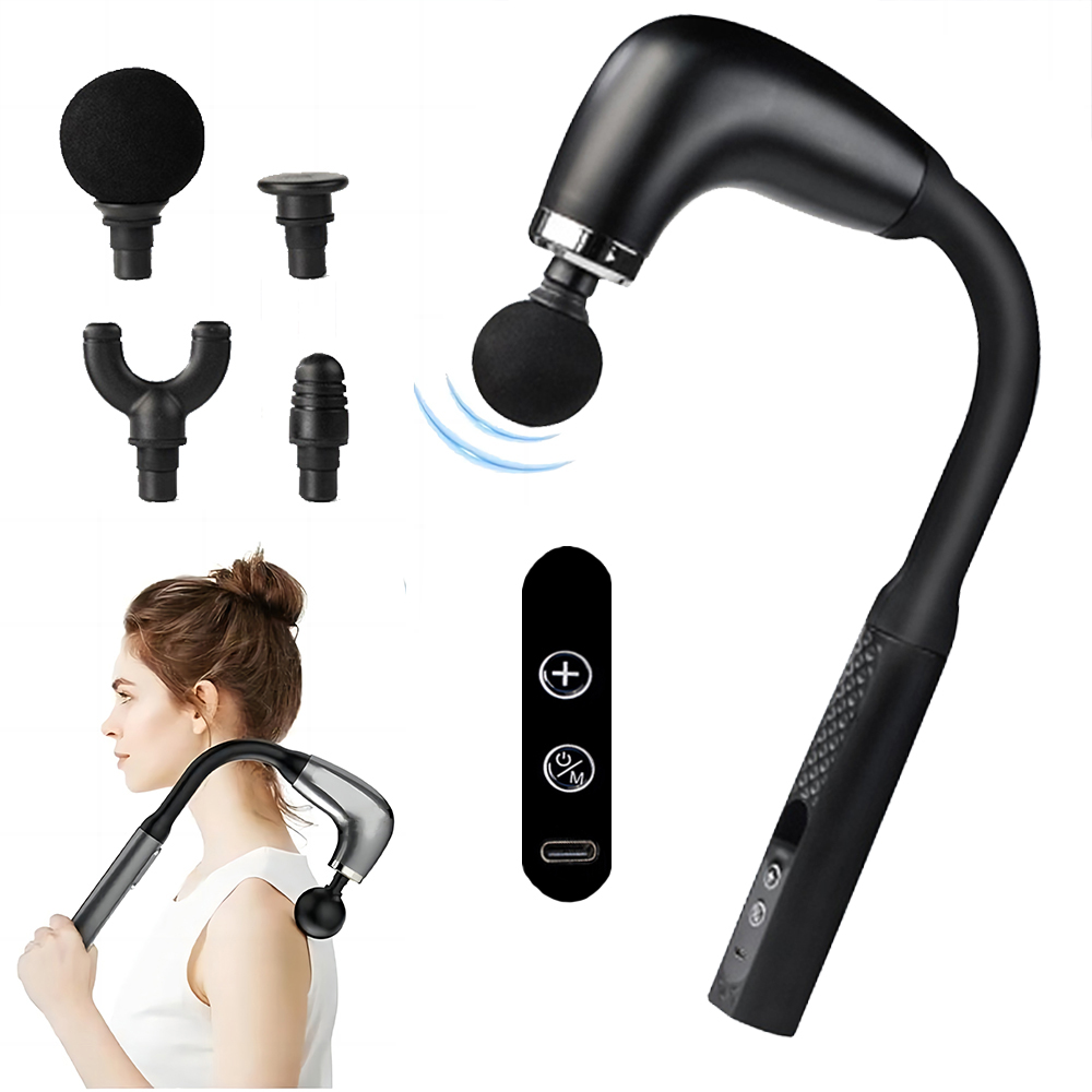 Massage Gun - Taşınabilir Fasyal Masaj Tabancası Elektrikli Vurmalı