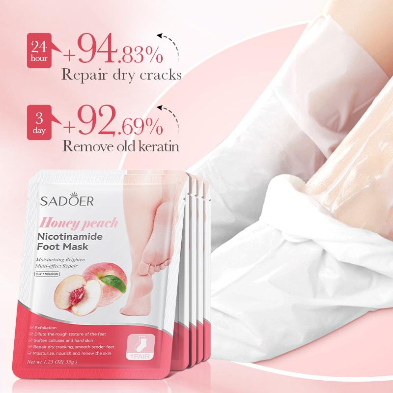 Foot Spa - 1 Çift SADOER Meyveli Ayak Maskesi