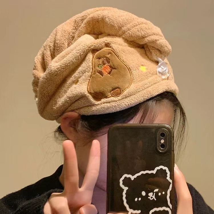 Kapibara Desenli Mercan Polar  - Spa Towel incelemesi ve fiyatı