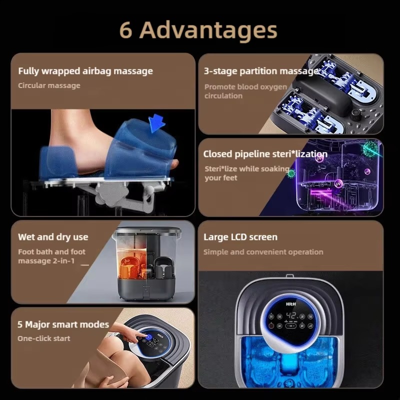LCD Ekranlı Taşınabilir Elektr - Spa Massager incelemesi ve fiyatı