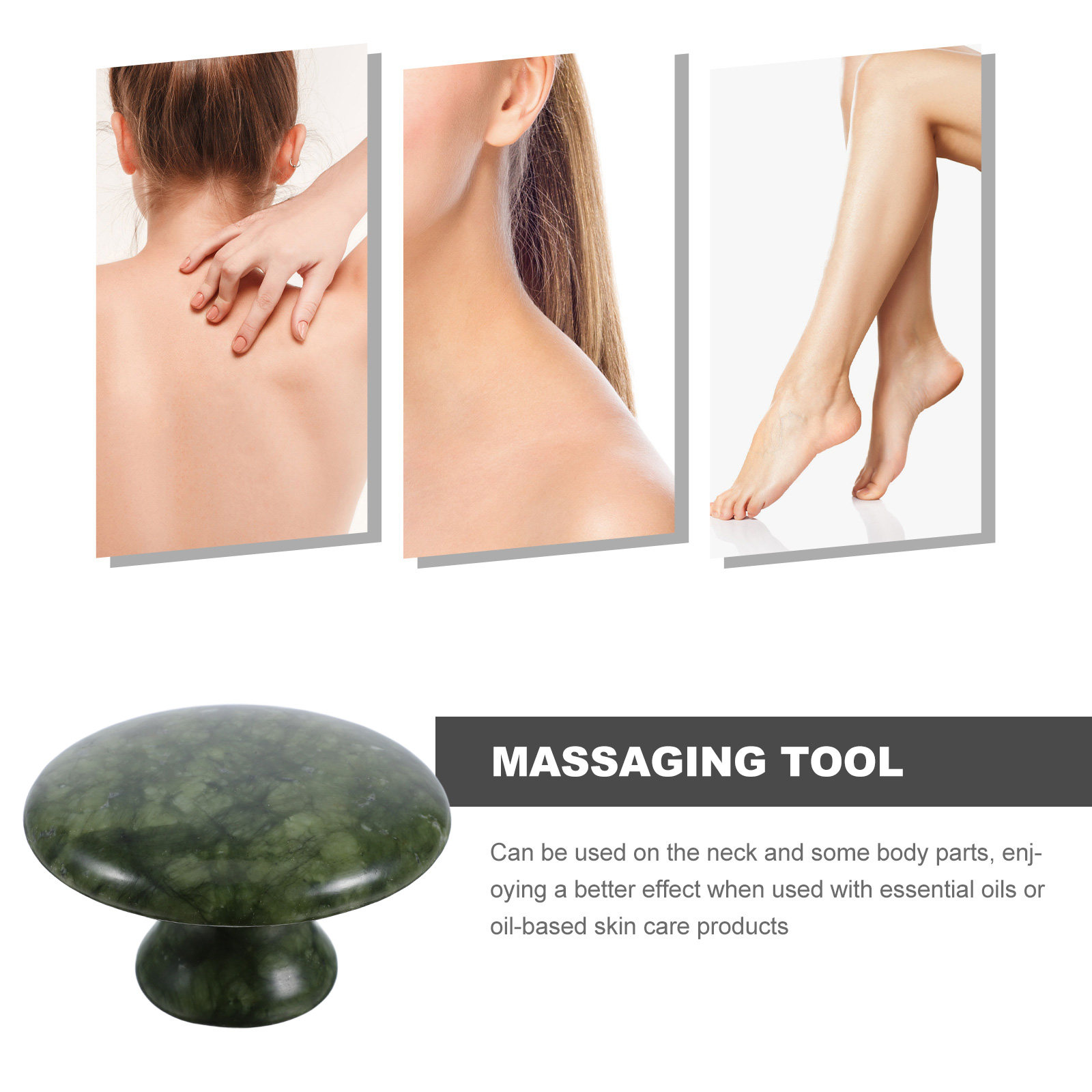Mantar Şekilli Yeşim Masaj Taş - Spa Massager incelemesi ve fiyatı