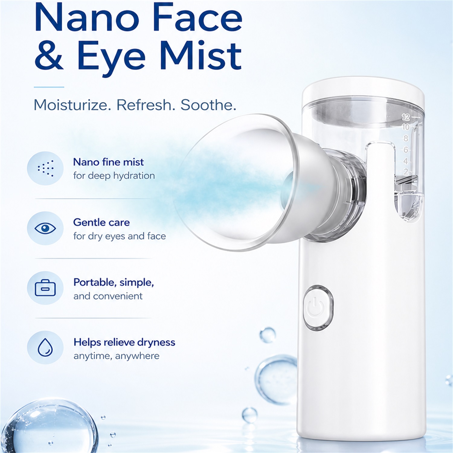 Göz Nano Nemlendirici Nebülizö - Face Steamer incelemesi ve fiyatı