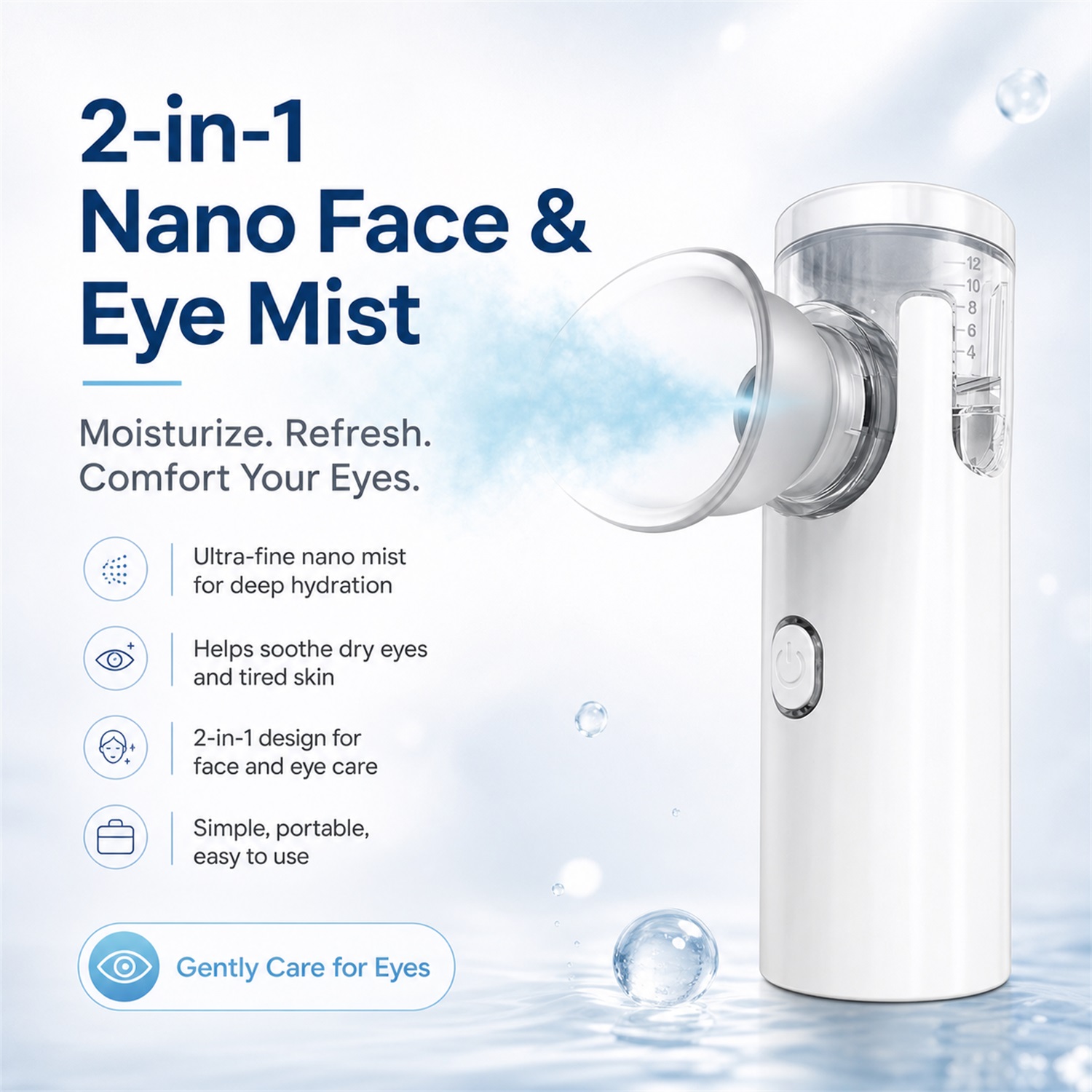 Nano Sprey Göz Masaj Aleti, Yü - Face Steamer incelemesi ve fiyatı
