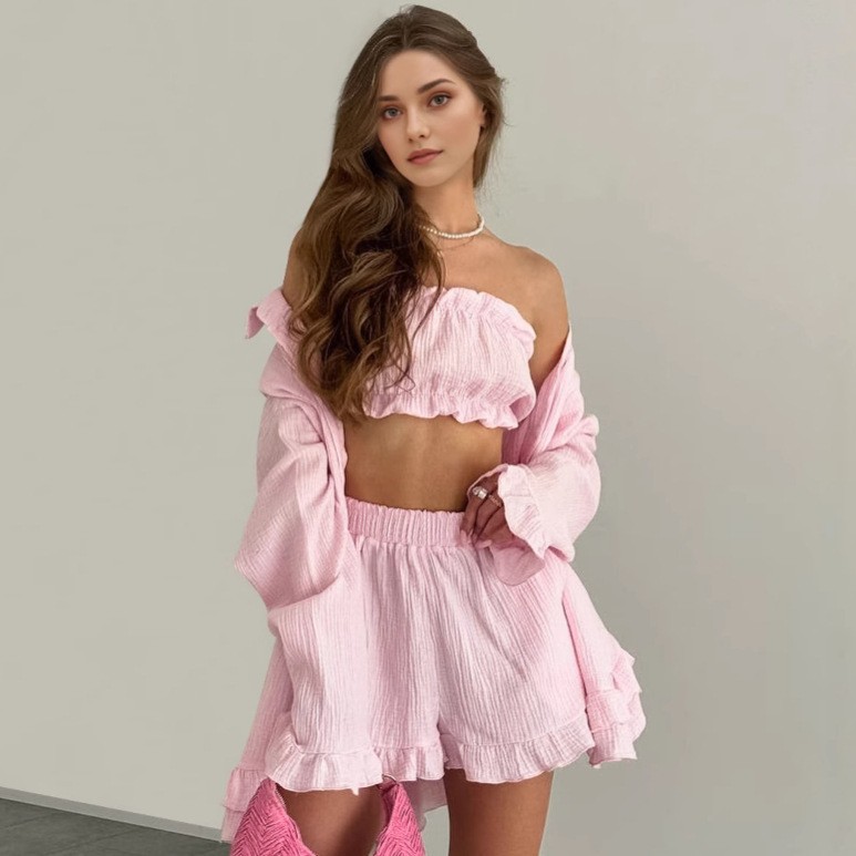 Bol Kesim Üç Parçalı Uzun Koll - Bathrobe incelemesi ve fiyatı