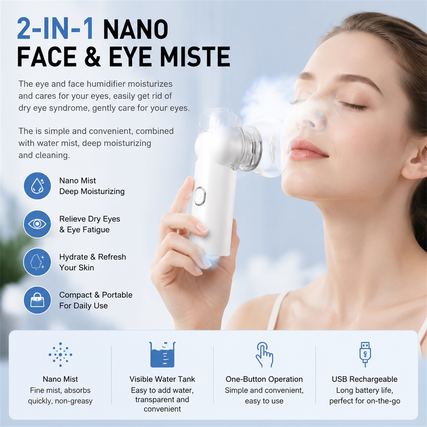 2'si 1 Arada Yüz Nemlendirici  - Face Steamer incelemesi ve fiyatı